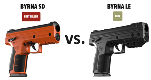 Byrna SD vs Byrna LE